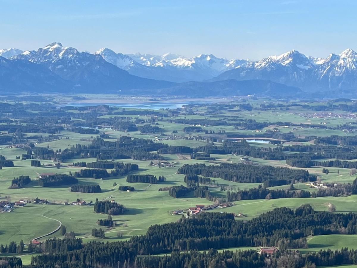 Ferienwohnung Ballon Im Allgaeu Lechbruck Exterior foto